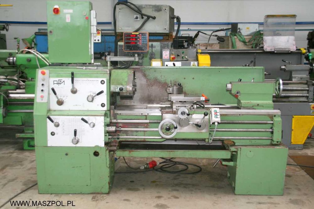 Tokarka TUG 40 x 1000 - AFM Andrychów - SUPER STAN - ODCZYTY - FILM