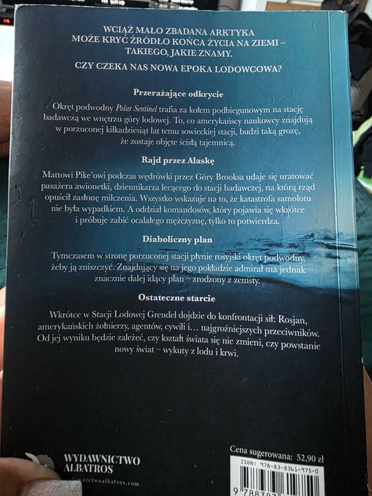 Lodowata pułapka James Rollins