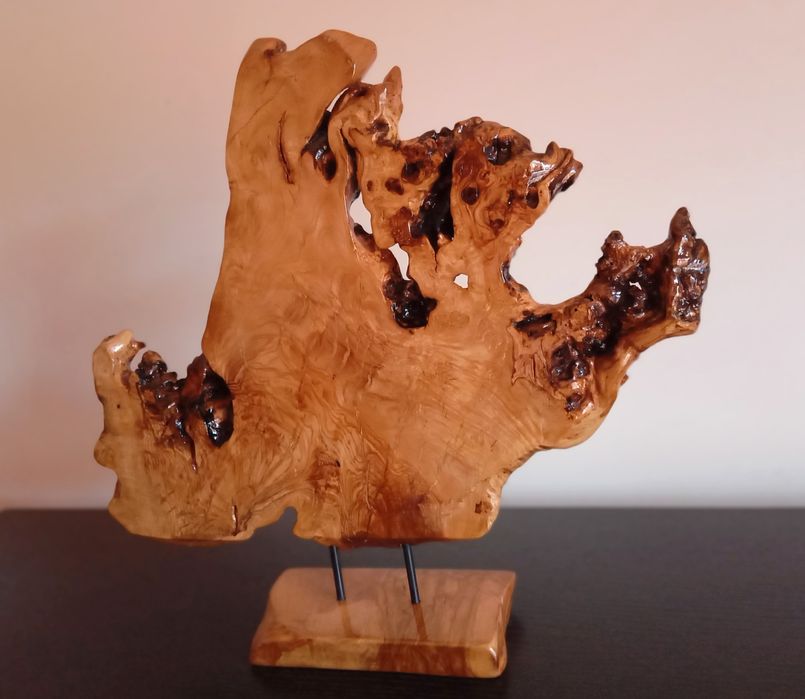 Peça decorativa rústica