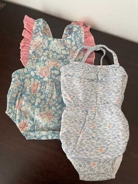 Coleçao Primavera-Verão: 2 Vestidos e 2 bodys, como novos, hiper mega fofos!!!