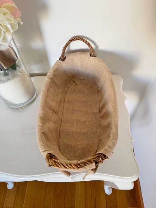 Cesta de palhinha Zara Home