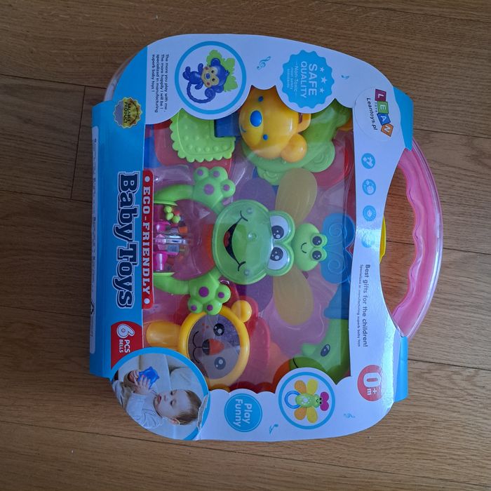 Grzechotka, zabawka, gryzak, Baby Toys, nowe, zestaw