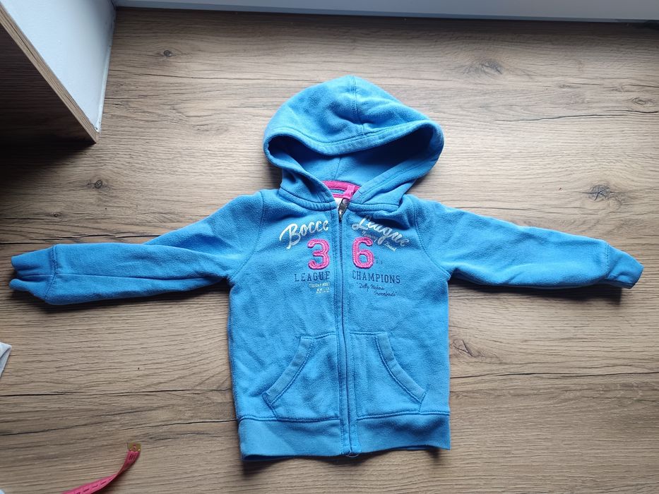Bluza na zamek dla dziewczynki