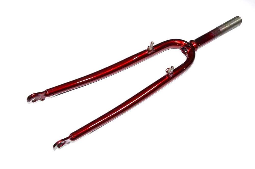 Widelec szosowy stalowy HI TEN 700 28" 1" stalowy red