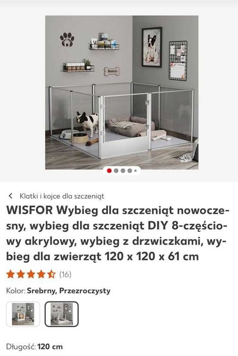 Kojec klatka dla psów
