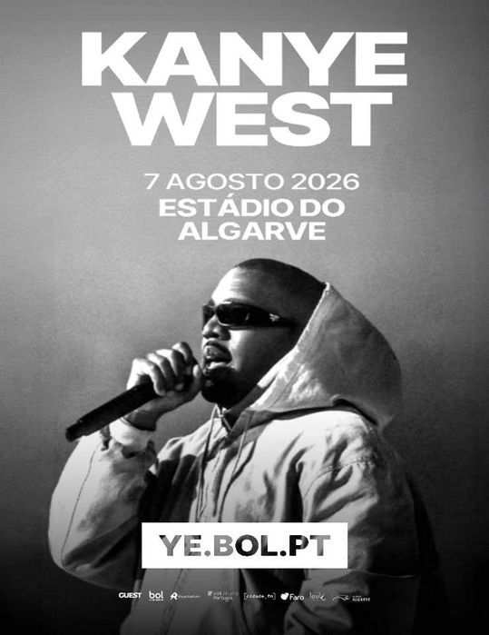 2 Bilhetes Kanye West - Algarve