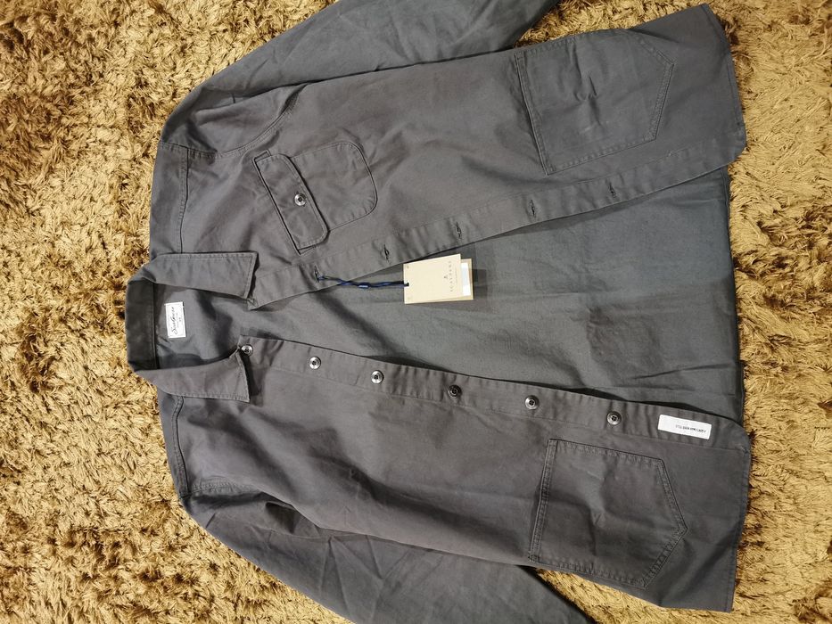 Camisa/casaco verde tropa