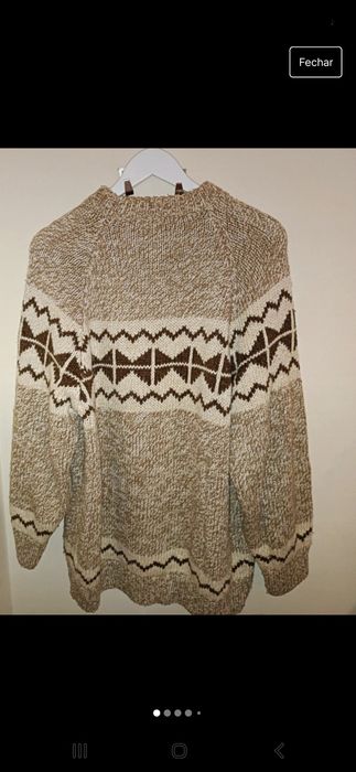 Camisola malha loose