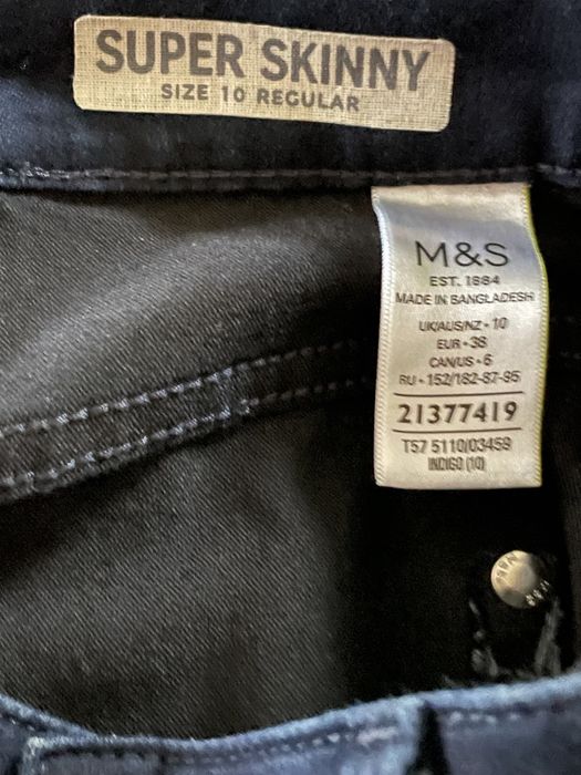 Jeansy M&S r 38-40