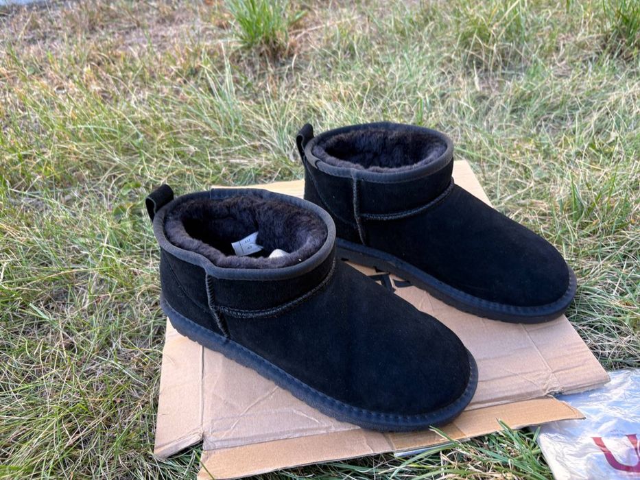 Угі черевики UGG Ultra Mini 40 розмір УГГ Чорні УГІ