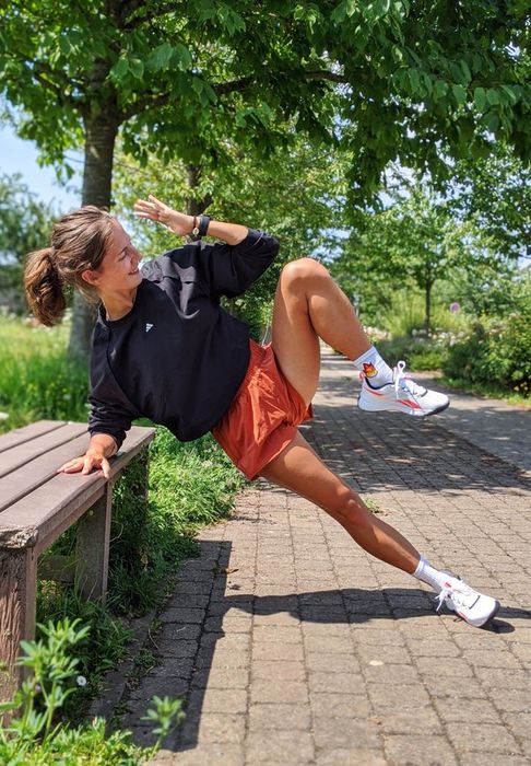 Bluzka sportowa z długim rękawem adidas L