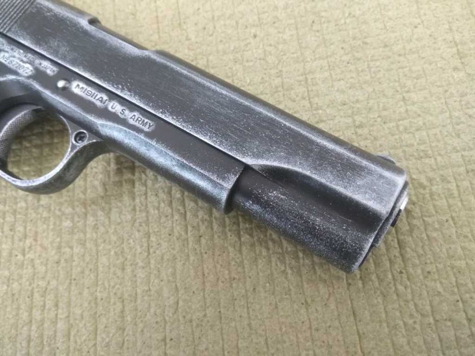 Детский Пистолет Colt 1911 Пластик + Метал. на пульках - Игрушка