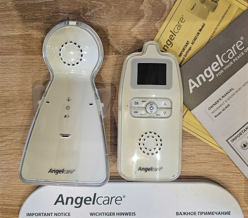 Monitor czujnik oddechu snu elektroniczna niania alarm AngelCare AC403