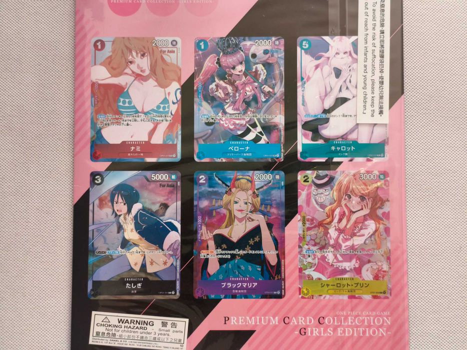 One Piece Card Game Japanese Premium Collection Girls Edition