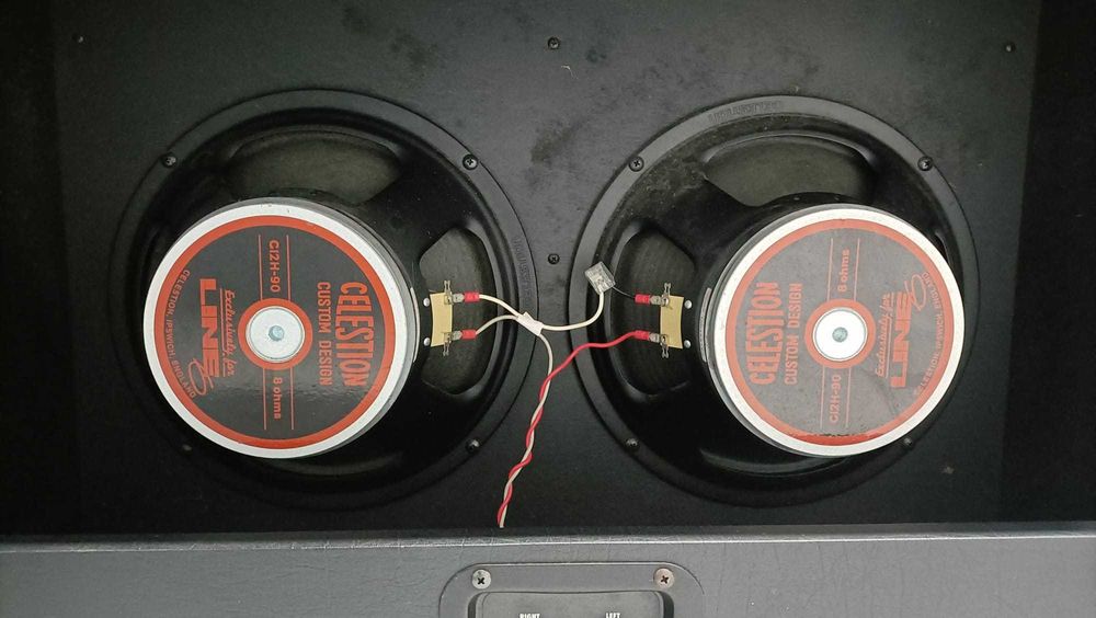 Marshall JMD:1 50W + Coluna Line 6 2x12 Celestion – Excelente estado