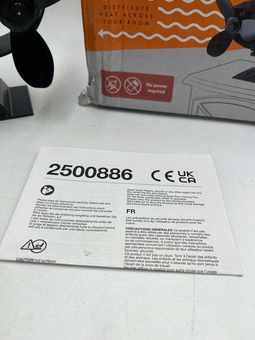 Wentylator do pieca / kominka VonHaus – Double Stove Fan