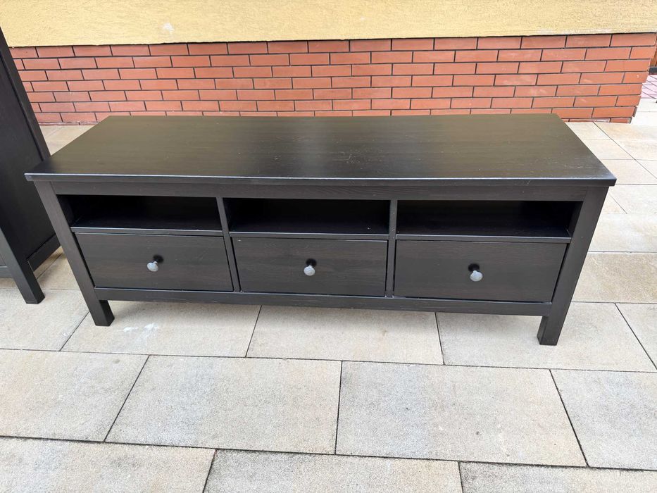 Komoda rattanowa szafka rtv  przedpokój lustro wiklinowa