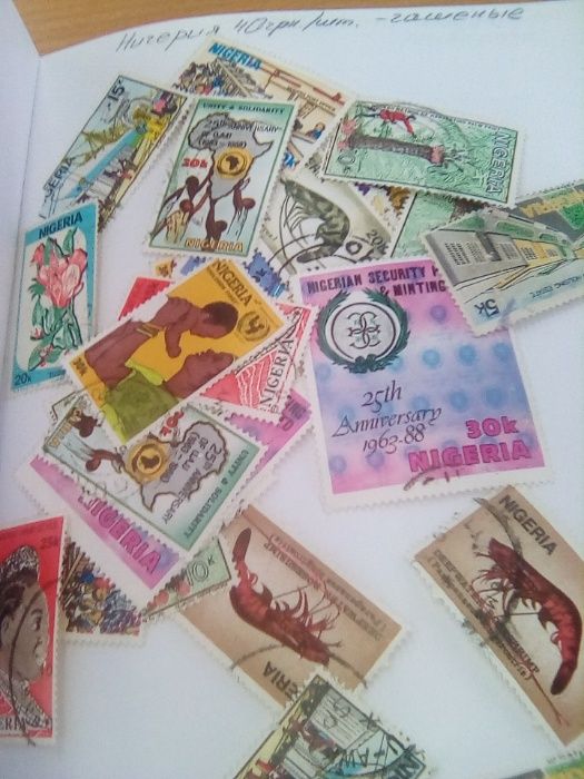 Марки разных стран