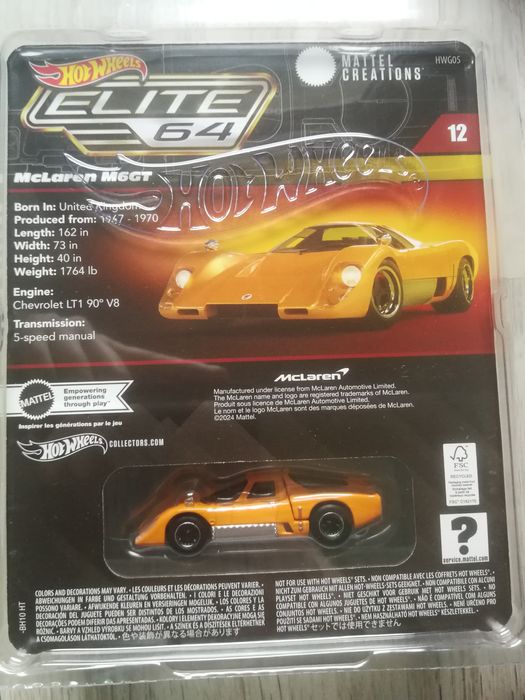 Elite 64 McLaren M6GT