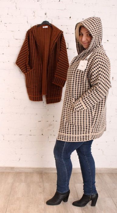 Świetna ALPAKA L/XL do 46 kurza stopka , PIPETKA brąz