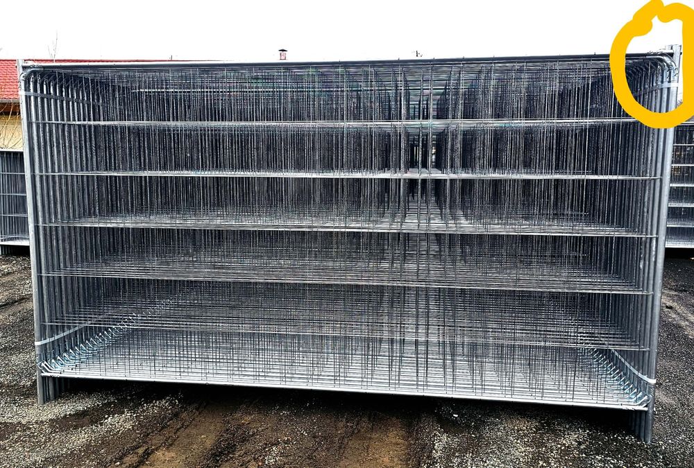 MOCNE - NOWEJ GENERACJI Tymczasowe ogrodzenie budowlane - Producent