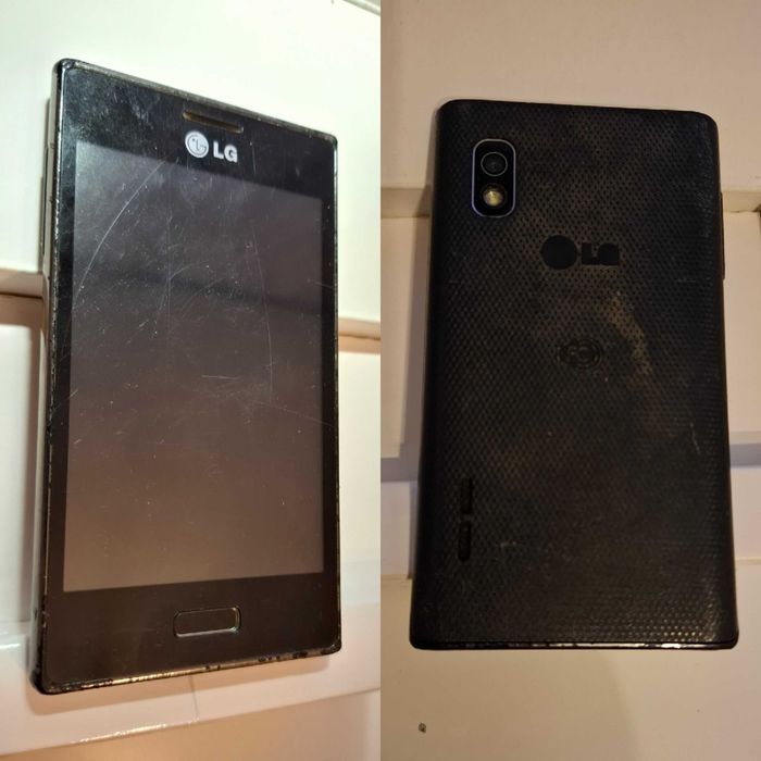 Telefon LG model LG-E610 SWIFT L5, czarny, komplet