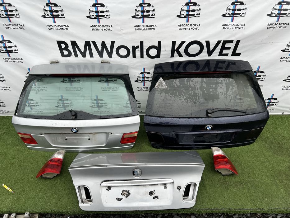Кришка багажника BMW E46 ляда БМВ е46 скло кнопка двірник стопи підсвітка