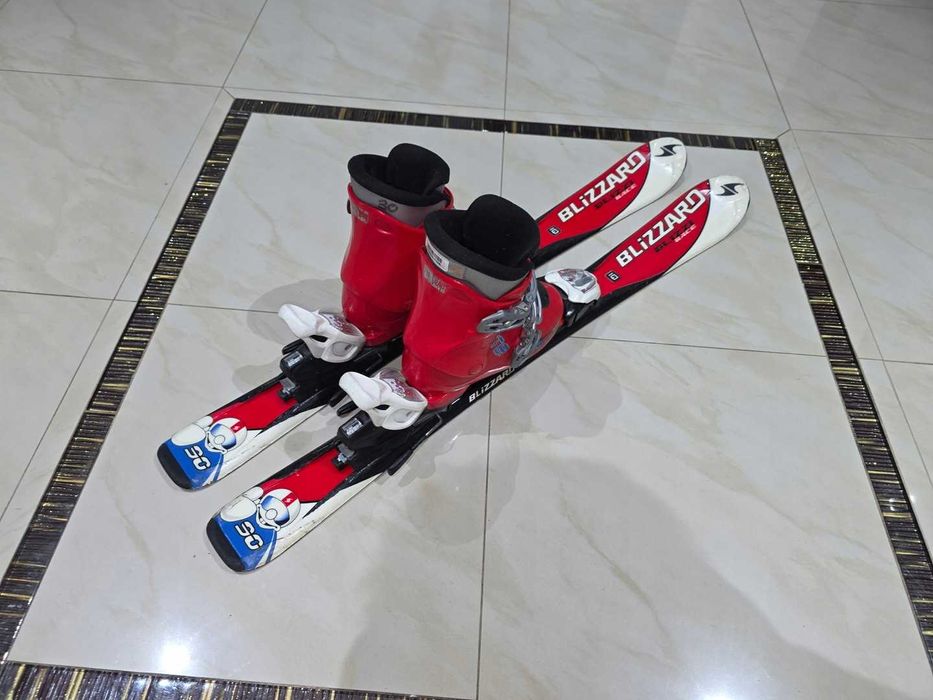 Komplet narty BLIZZARD BLIZZI 90CM+buty 19CM rozm.30