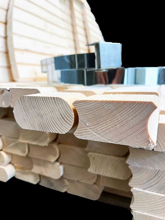 Sauna beczka ogrodowa do złożenia samodzielnego montażu