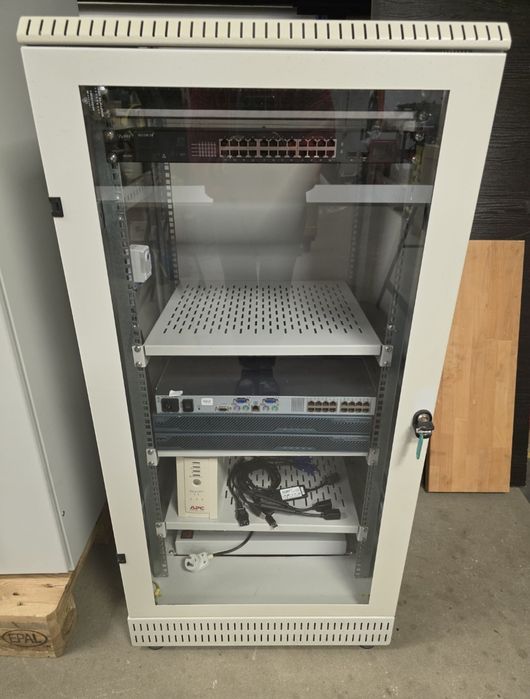 Mikrotik + Szafa serwerowa