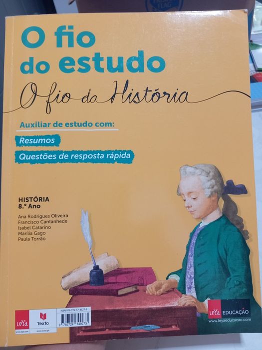 Caderno de atividades história- 8°ano