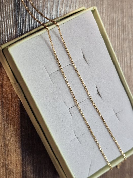 Złoty łańcuszek splot ankier od Lombardia Katowice