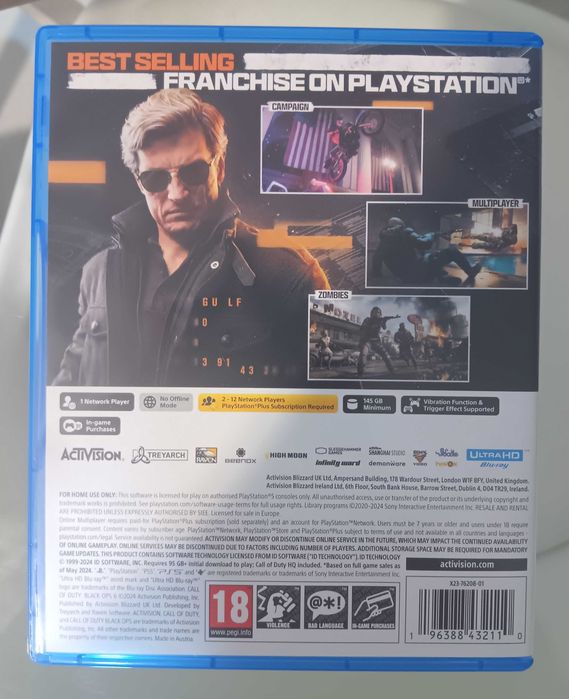 Call of Duty Black Ops 6 Ps5