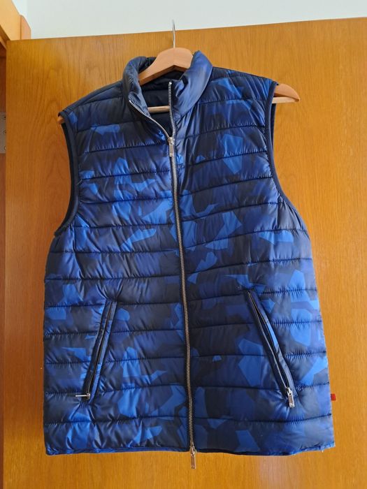 Colete azul homem, marca Purificacion Garcia