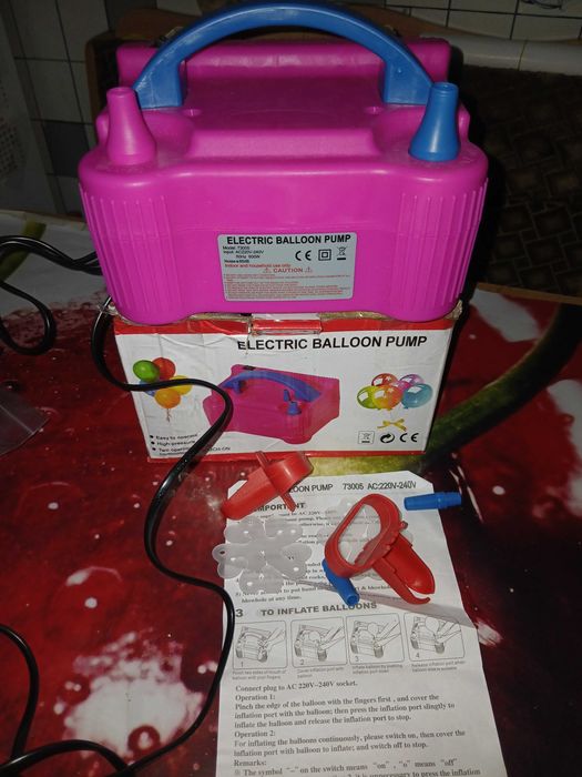 Пристрій для надування кульок