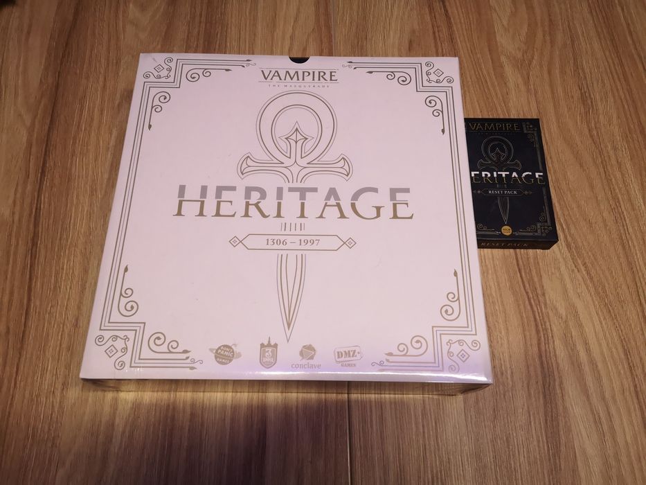 Vampire heritage Kickstarter edition + reset pack