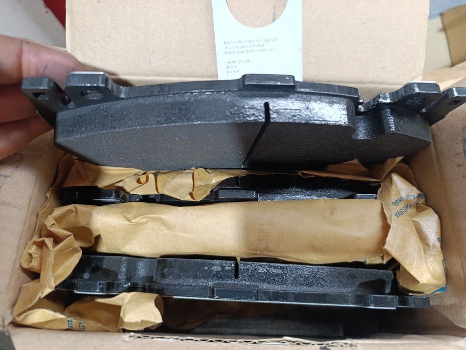 Pastilhas frente M4 travagem cerâmica