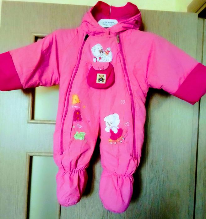 Свои фирменные теплые комбинезоны и НОВАЯ одежда для девочки. Польша.