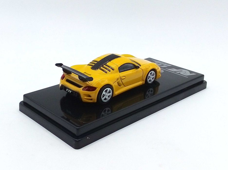 Porsche GT RUF CTR3 Clubsport Yellow 2012 LHD - skala 1:64 - Para64