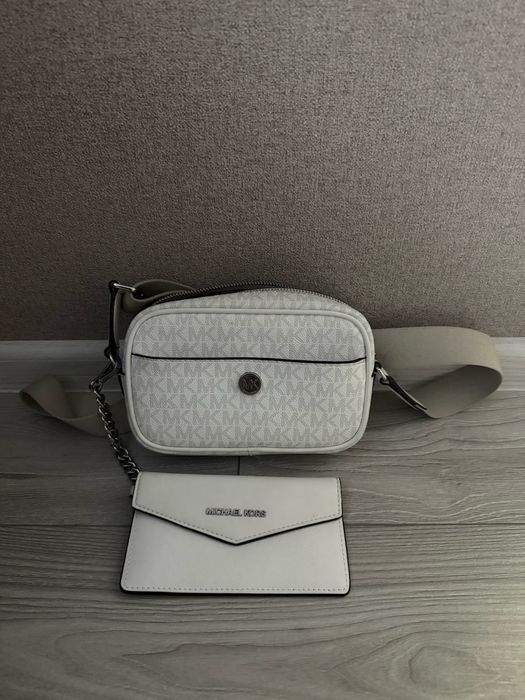 Michael Kors Medium Logo Convertible Crossbody Bag