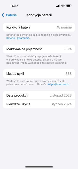 IPhone 15 128 GB Black