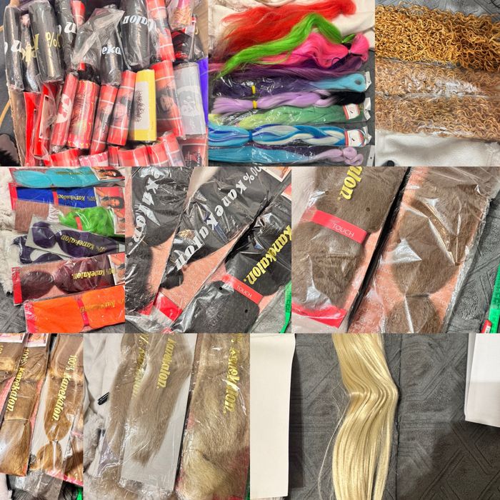 Włosy kanekalon wlosy syntetyczne wlosy do warkoczykow