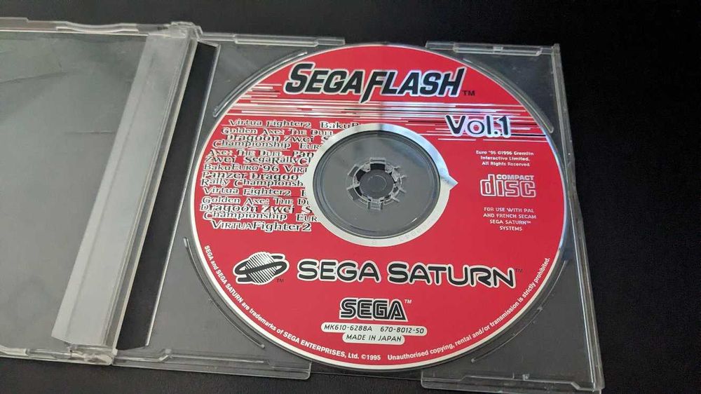 Saturn - demos Sega Flash vol 1