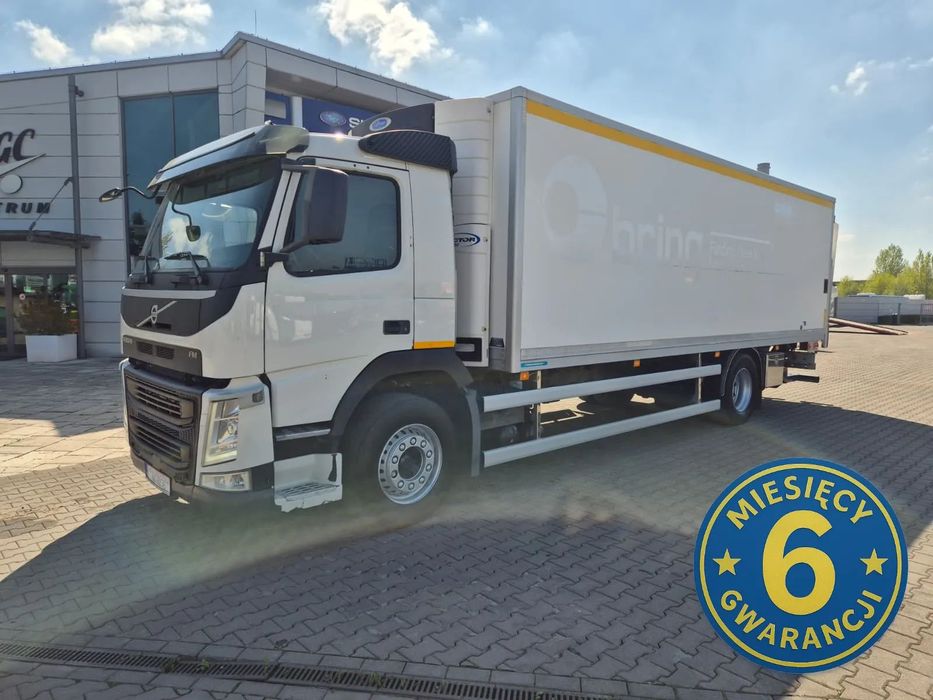 Volvo FM 340 4X2 / CHŁODNIA IZOTERMA / CARRIER VECTOR i350 / WINDA 2500KG / BEZWYPADKOWY / 1 WŁ / EURO 6 / AUTOMAT / IDEALNY / 9000KG ŁADOWNOŚĆ / WEBASTO  Najtańszy w EU! Idealny stan, Mocny silnik, Agregat Carrier, Winda