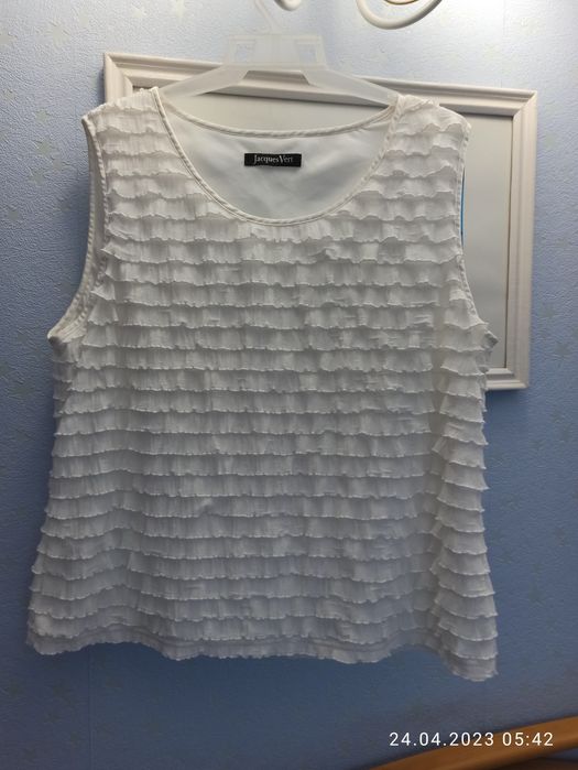 Biała bluzka JacguesVert