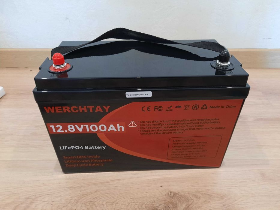 Аккумулятор WERCHTAY 12в 100А LifePo4