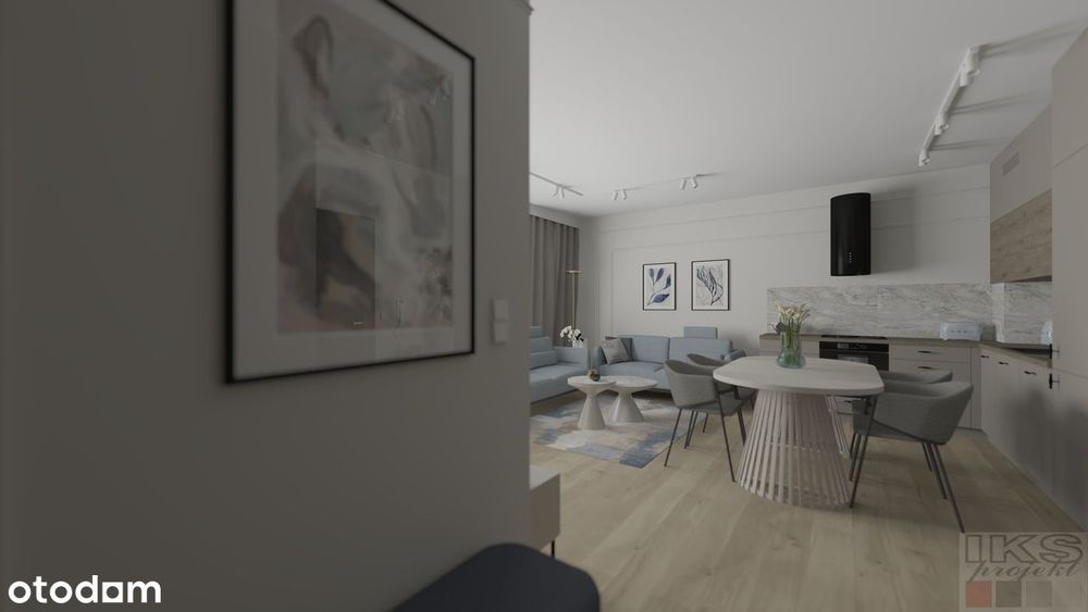 Apartament Jarocin OGRÓD -tuż przy lesie, 67 m2, Z PROJEKTEM ARANŻACJI