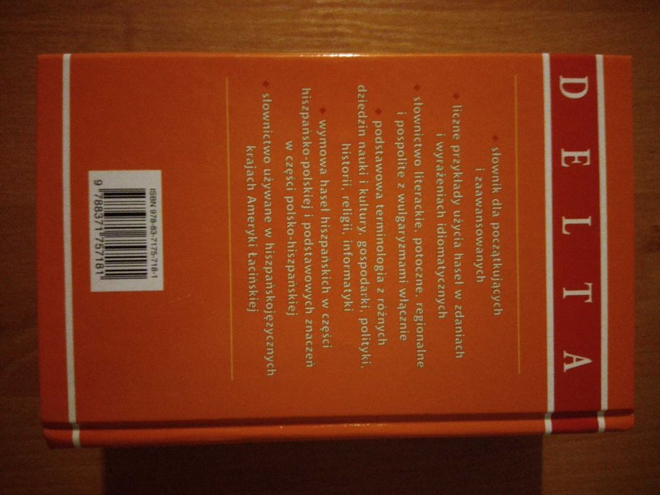 Podręczny słownik hiszpańsko-polski polsko-hiszpański Janina Perlin