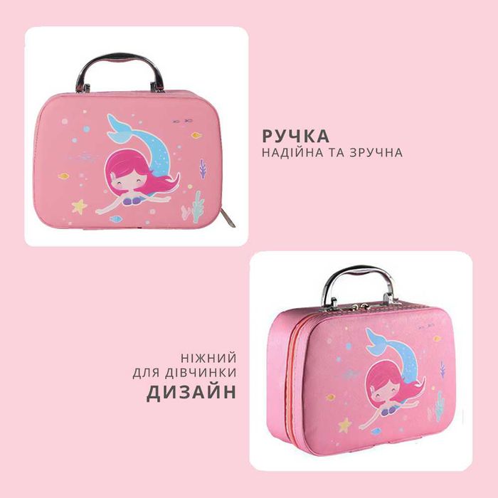 Набір дитячої косметики дівчаток косметичка тіні помад лак (іграшкова)