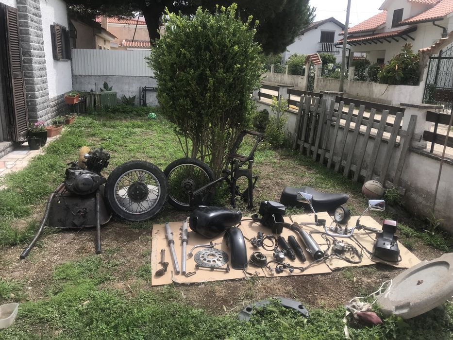 Sr 125 vendo so inteira